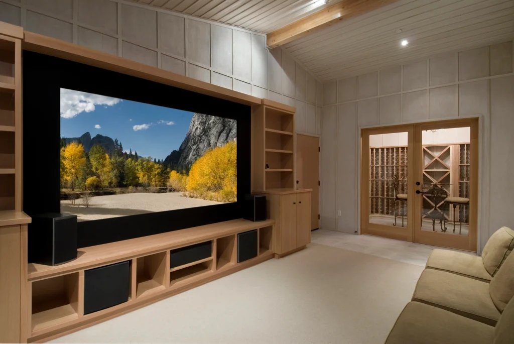 Home theater design contractors in Michigan