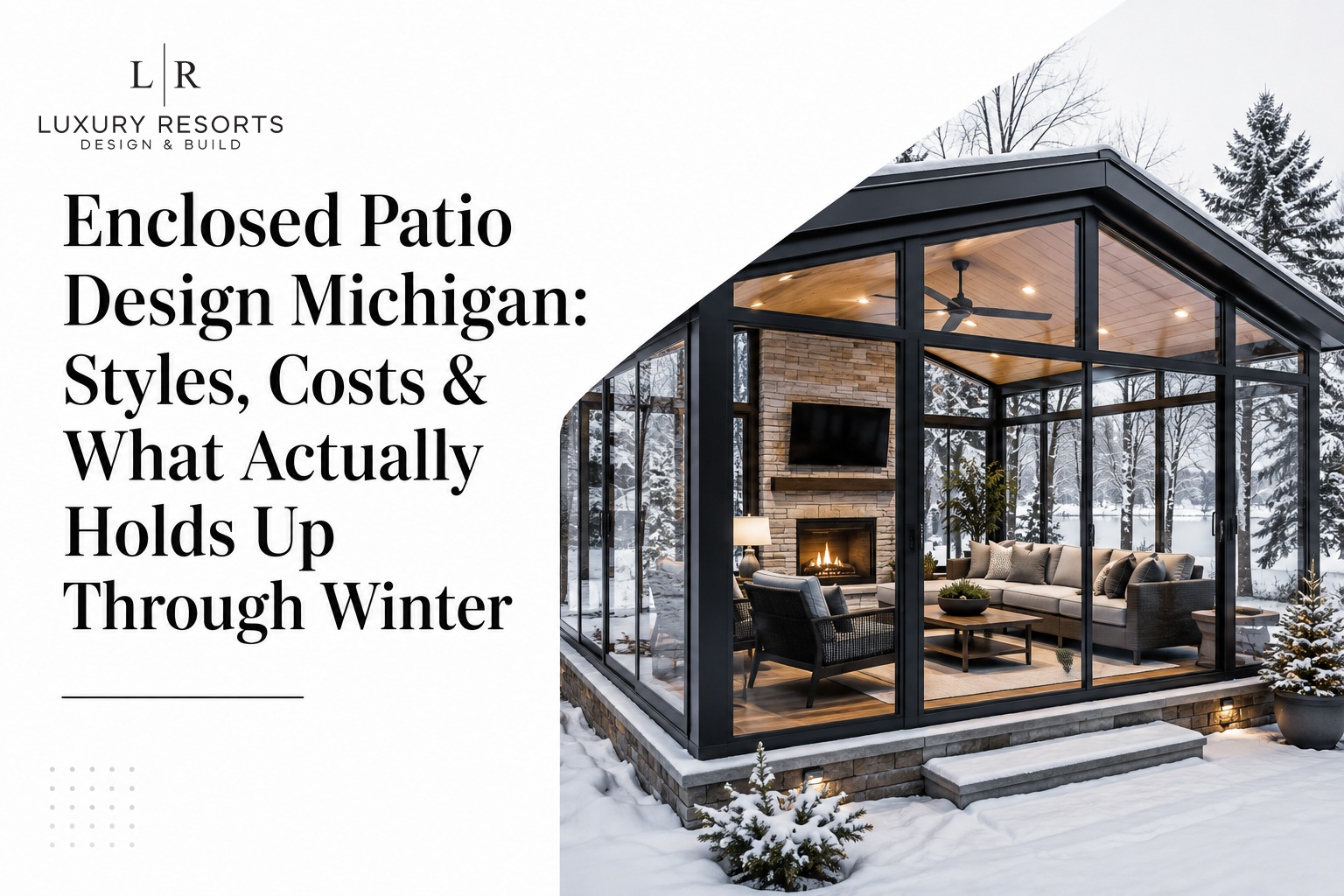 Enclosed Patio Design Michigan